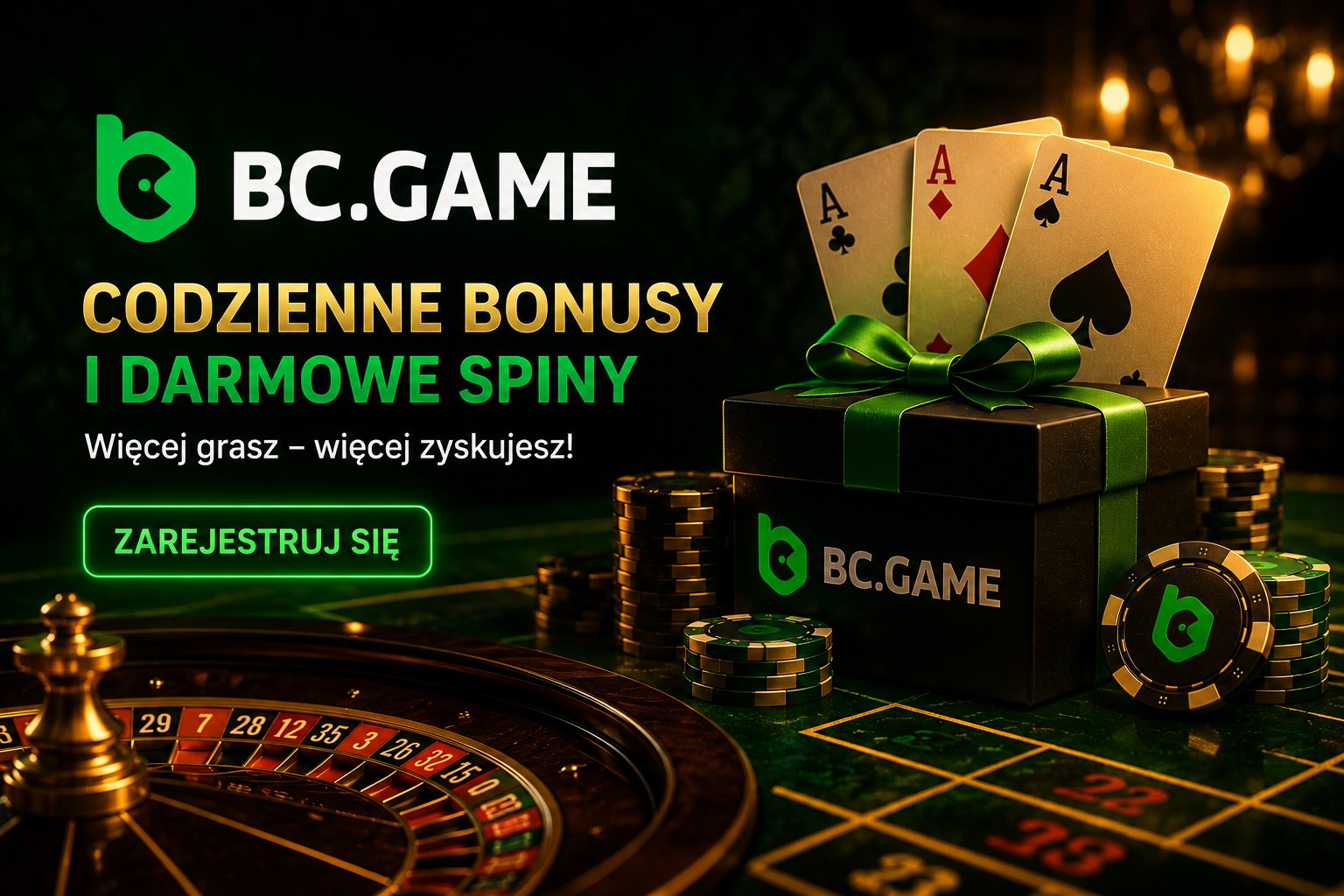 BC Game – Codzienne Bonusy i Darmowe Spiny
