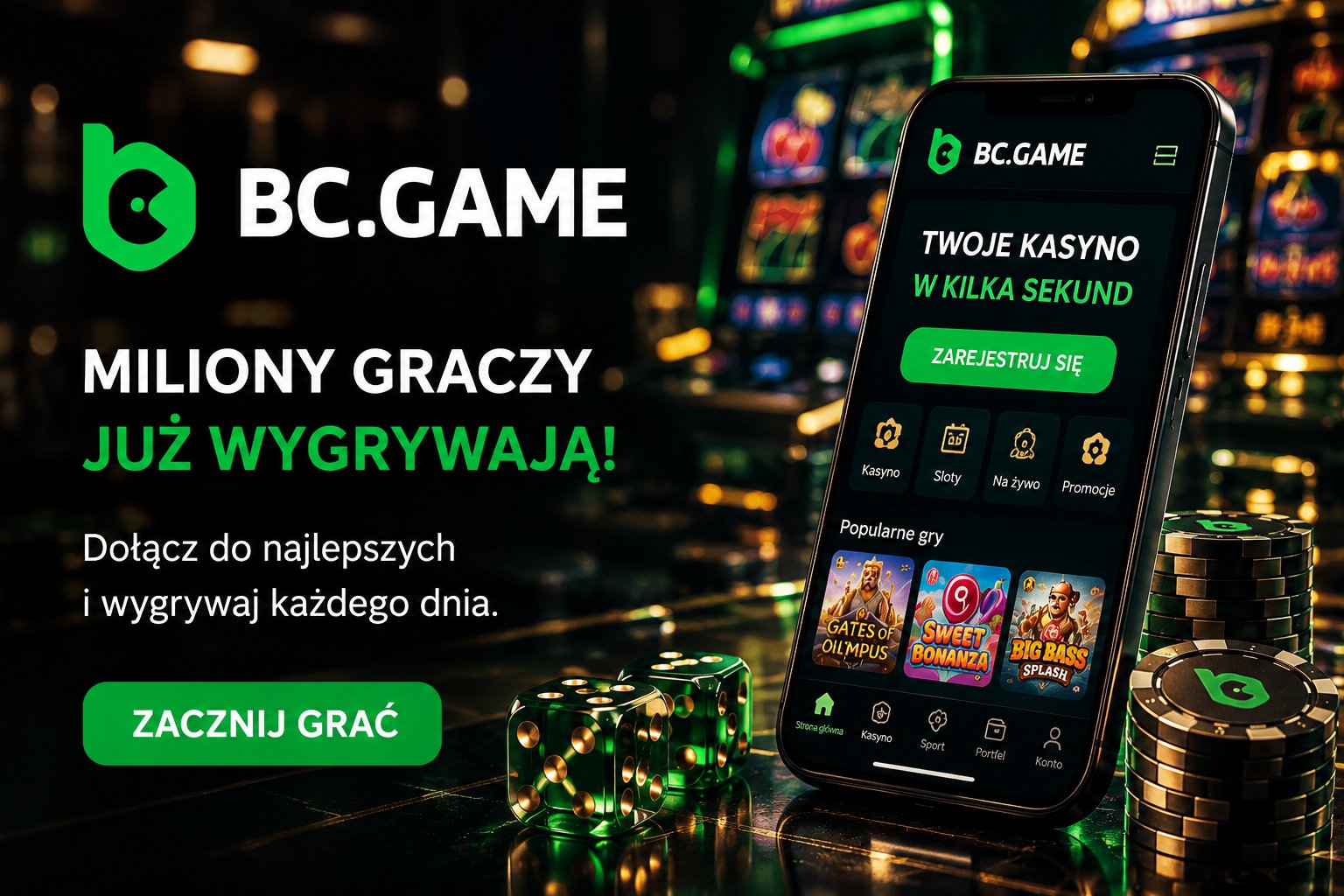 BC Game – Miliony graczy już wygrywają! Aplikacja mobilna